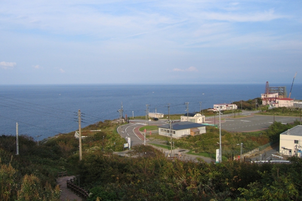 海沿いの道路